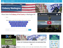 Tablet Screenshot of embassywashingtondc.com